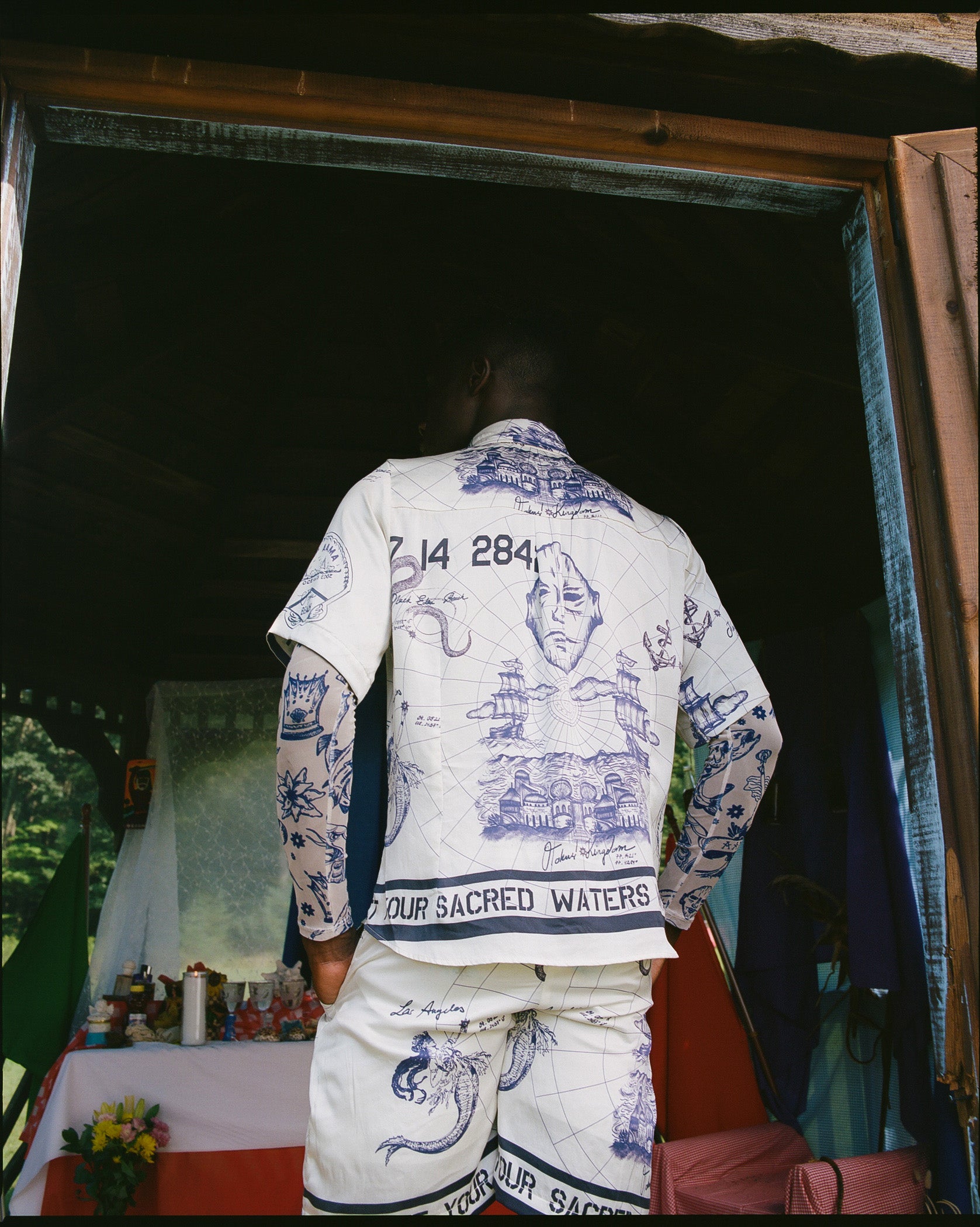 Olokun Kingdom Button Up Shirt