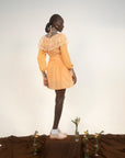 Southern Girl Peach Victorian Dress