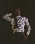 Tattoo Mesh Turtleneck
