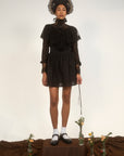 Southern Girl Black Victorian Dress