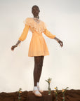 Southern Girl Peach Victorian Dress