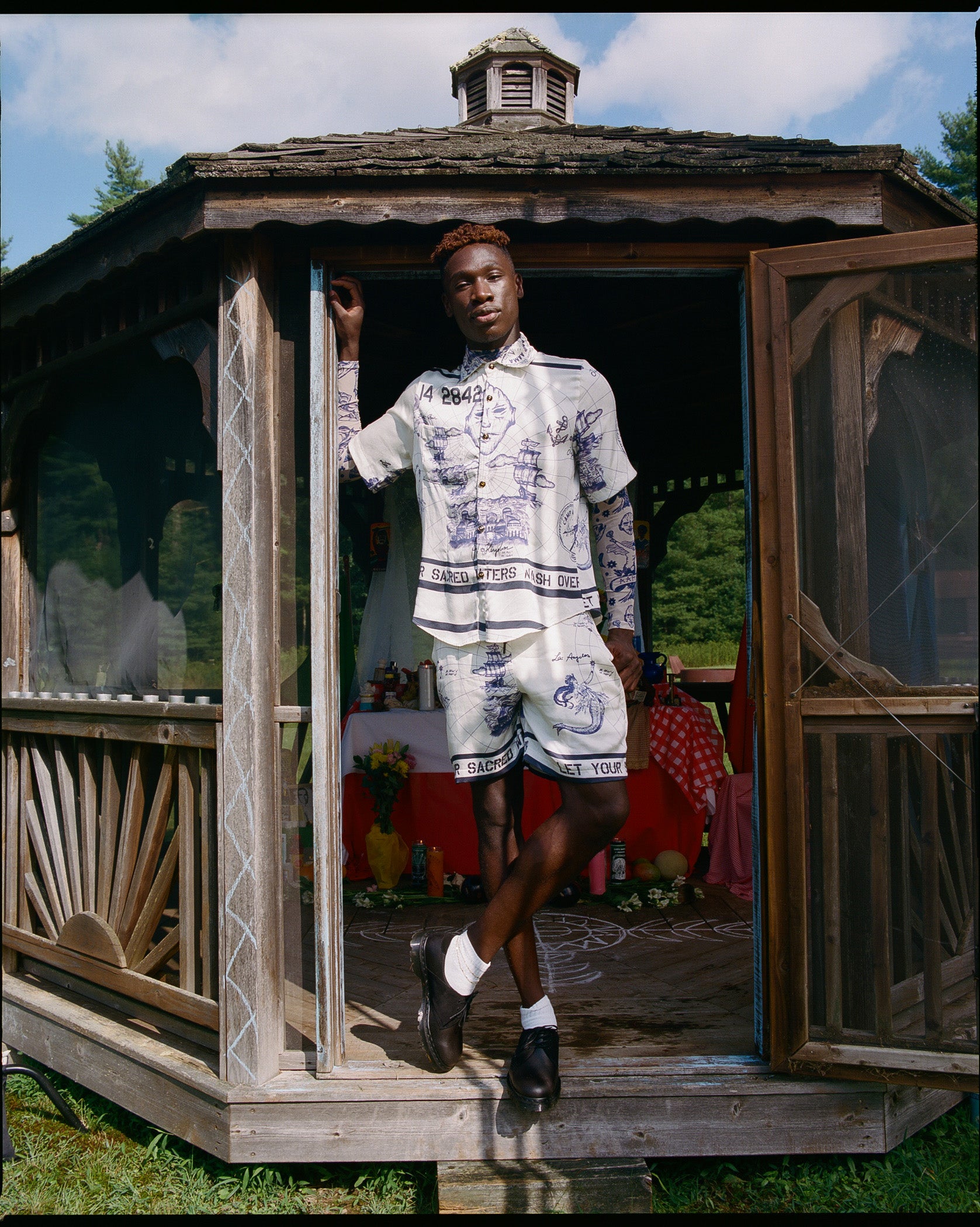 Olokun Kingdom Button Up Shirt