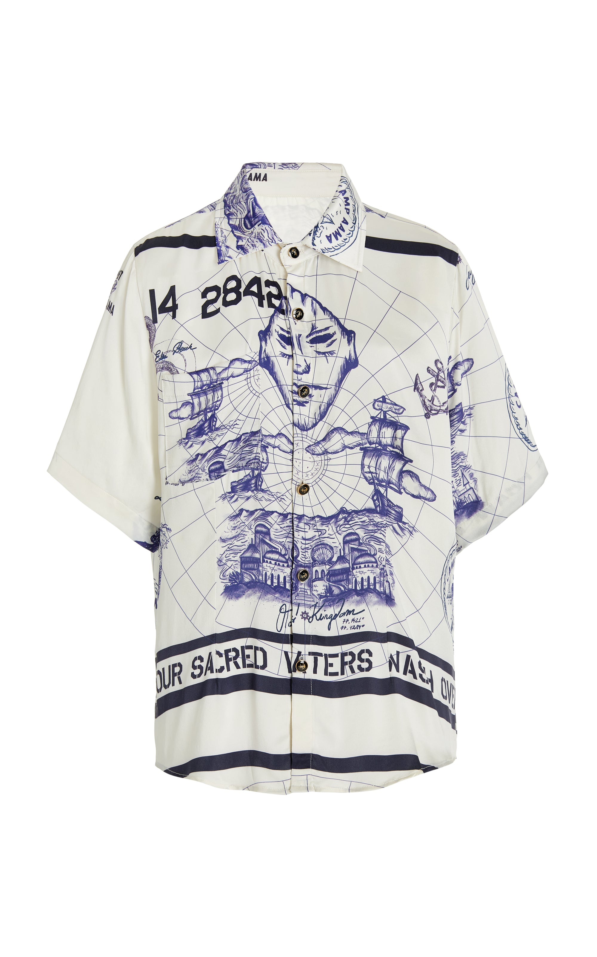 Olokun Kingdom Button Up Shirt