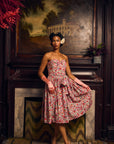 Louise Strapless Dress with Bustier and Ties - Pre Order