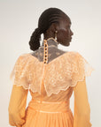 Southern Girl Peach Victorian Dress