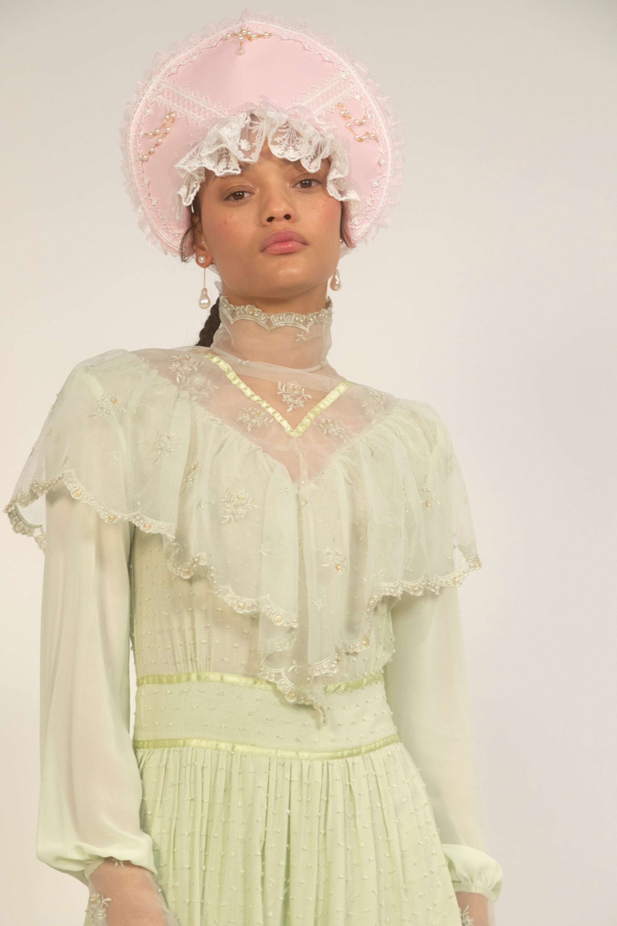 Southern Girl Victorian Dress Mint