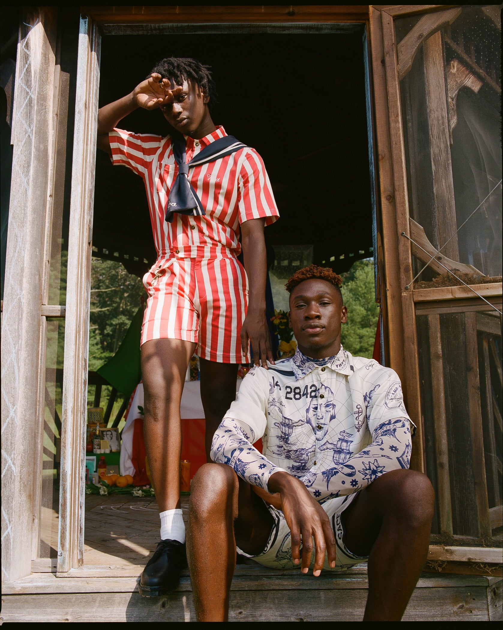 Olokun Kingdom Button Up Shirt