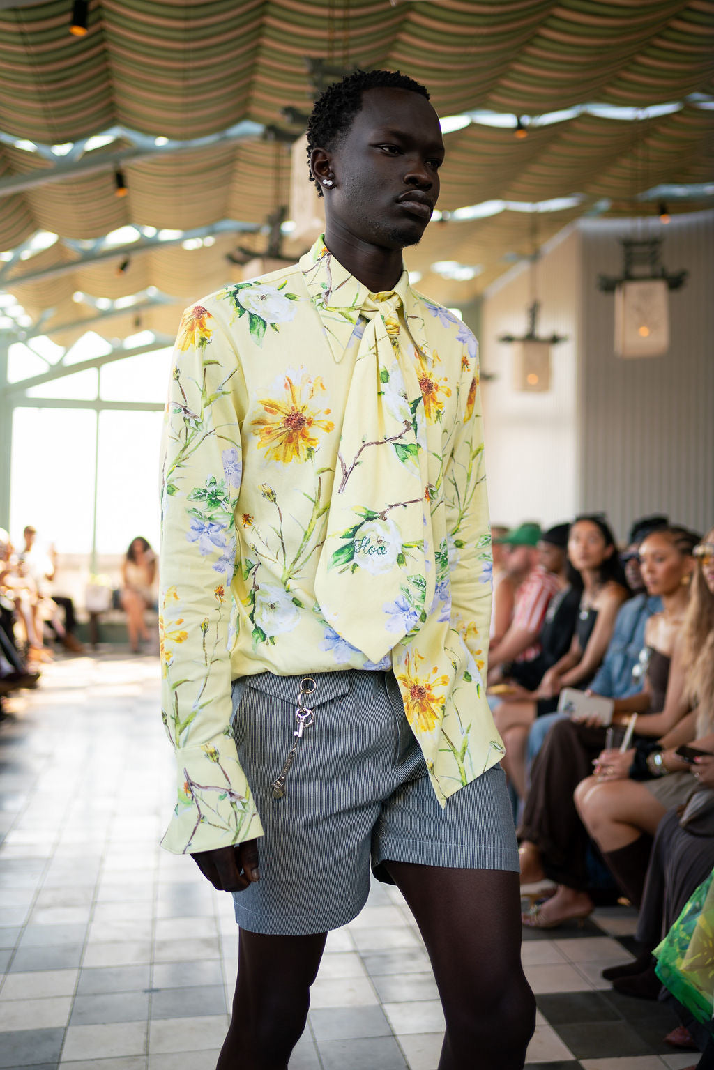 Yellow Magnolia Men's Pussybow Shirt- Pre-Order