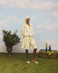 Yellow Magnolia Sailor Shorts- Pre-Order