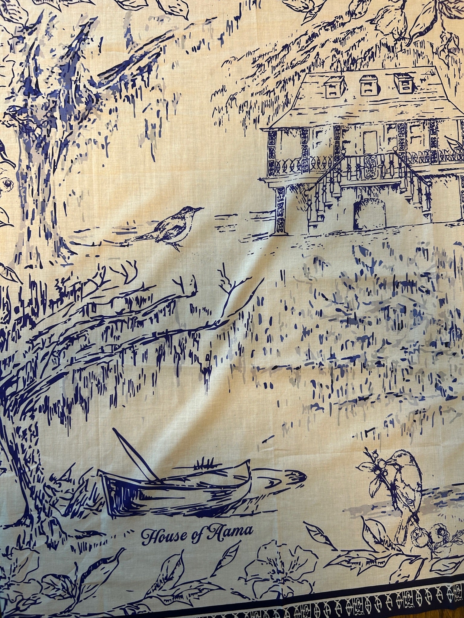 Henry Toile Scarf