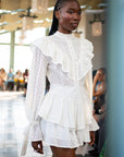 White Dot Victorian Dress Mini-Pre-Order