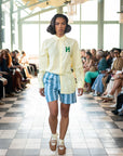 H Button Down Shirt - Yellow - Pre Order