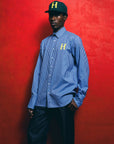 Blue Stripe Button Down Shirt - Pre Order