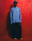 Blue Stripe Button Down Shirt - Pre Order