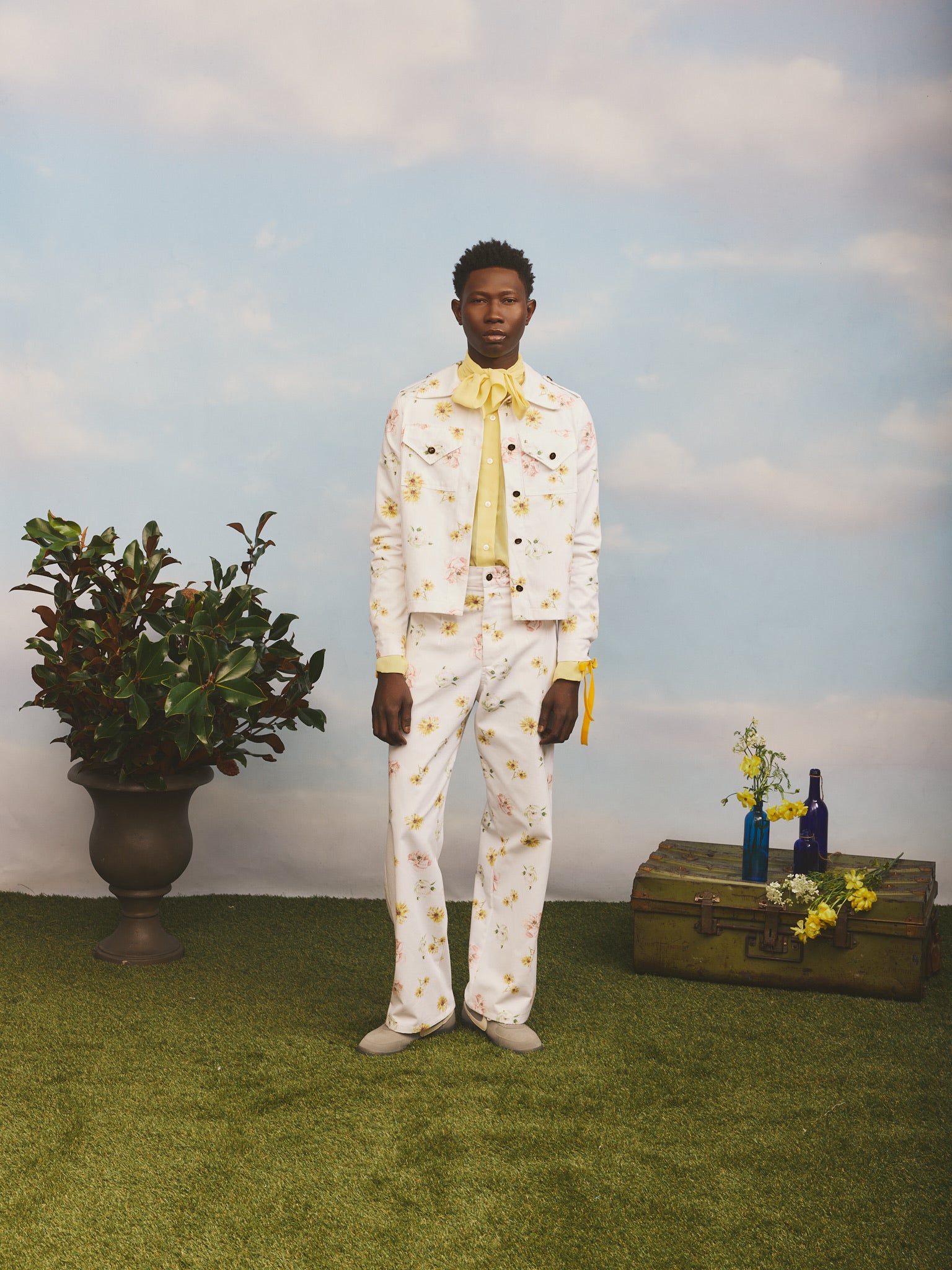 White Magnolia Ogun Military Pants- Pre-Order