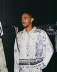 Olokun Kingdom Map Twill Jacket- Pre-Order