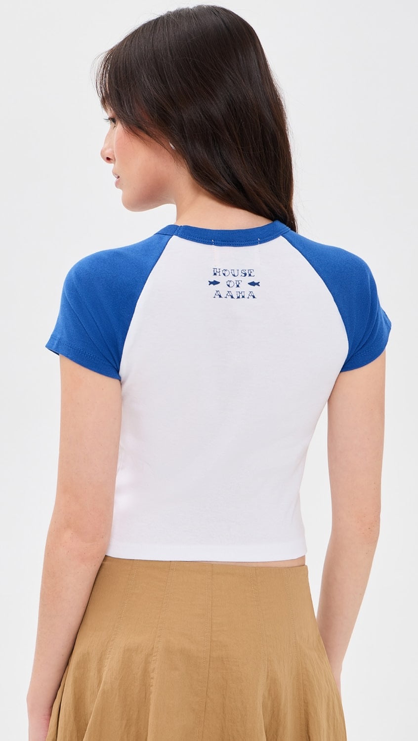 Camp Aama Fishing Baby Tee