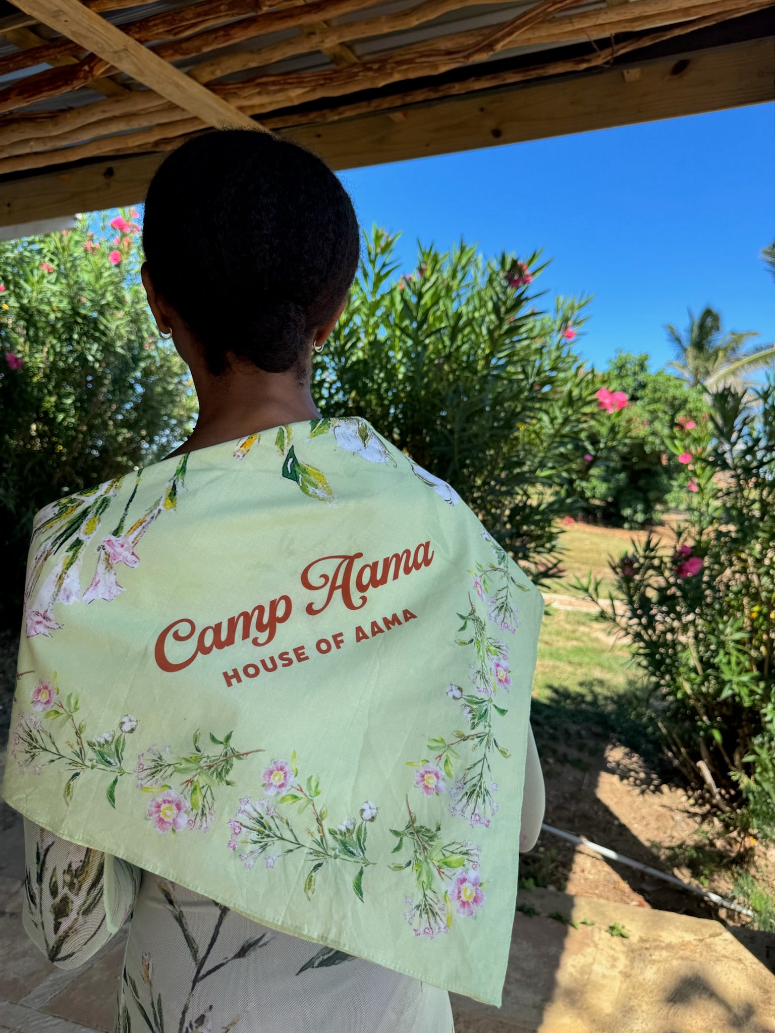 Camp Aama Swamp Rose Scarf