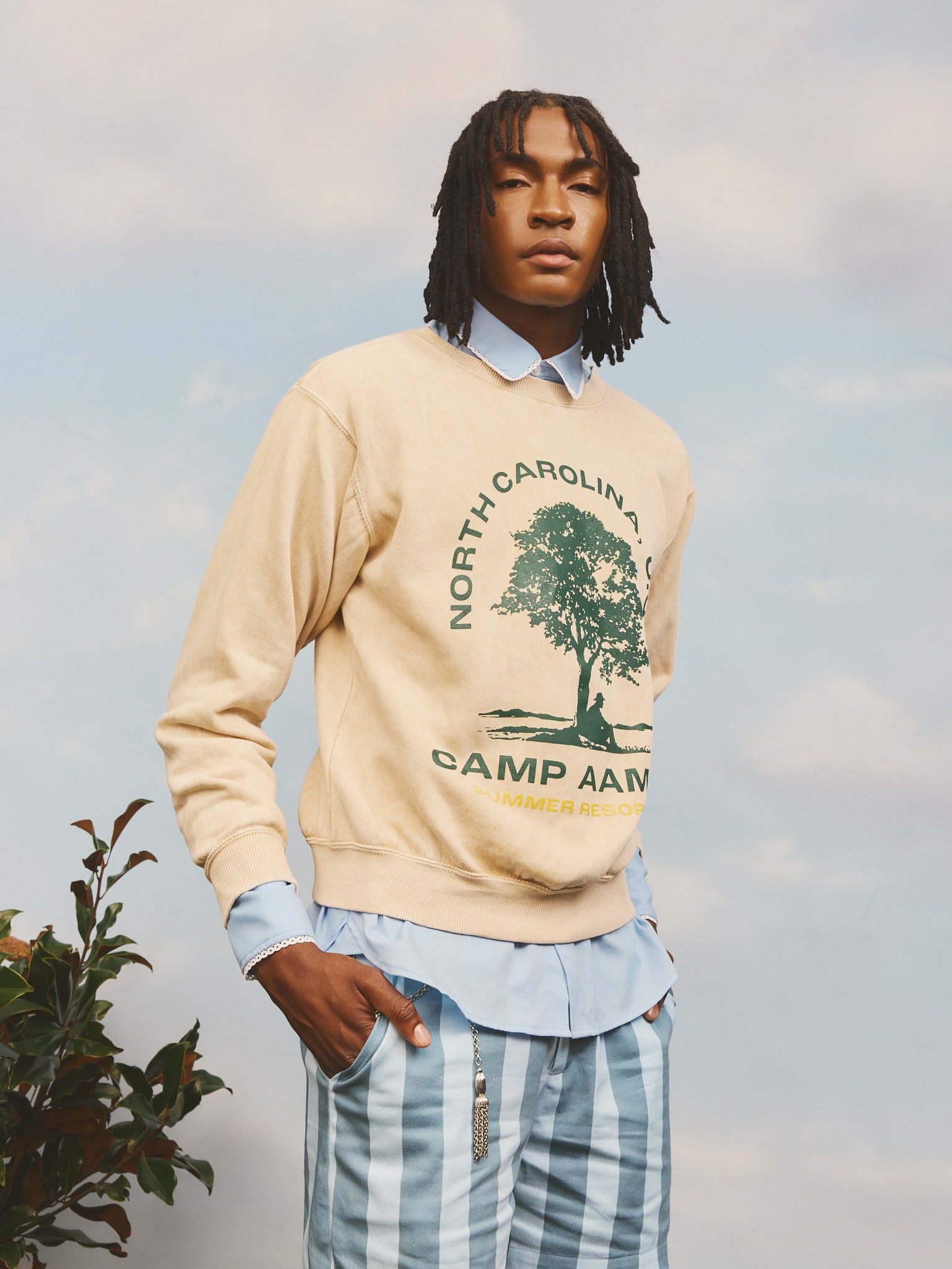 Camp Aama Crewneck-North Carolina - Pre-Order