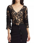 Web Lace V-Neck Lace Crochet Top-Pre-Order