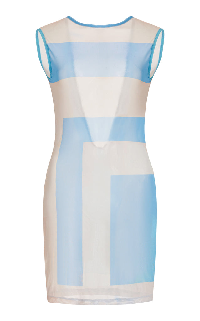 Blue Mood Sleeveless Mini Dress -Pre Order