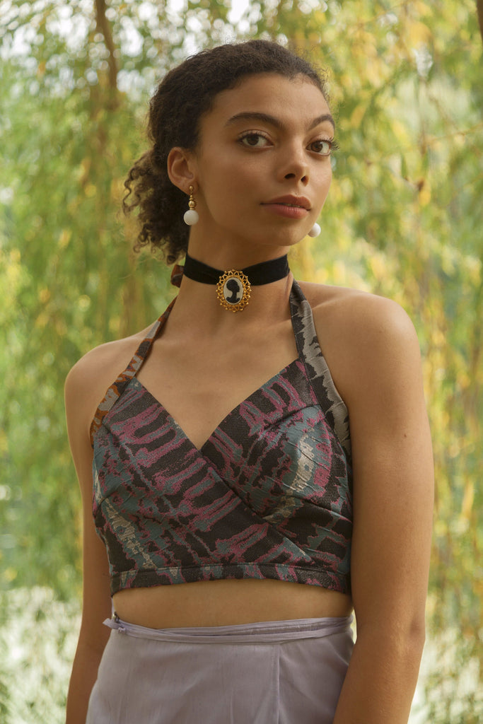 Regal Halter Top