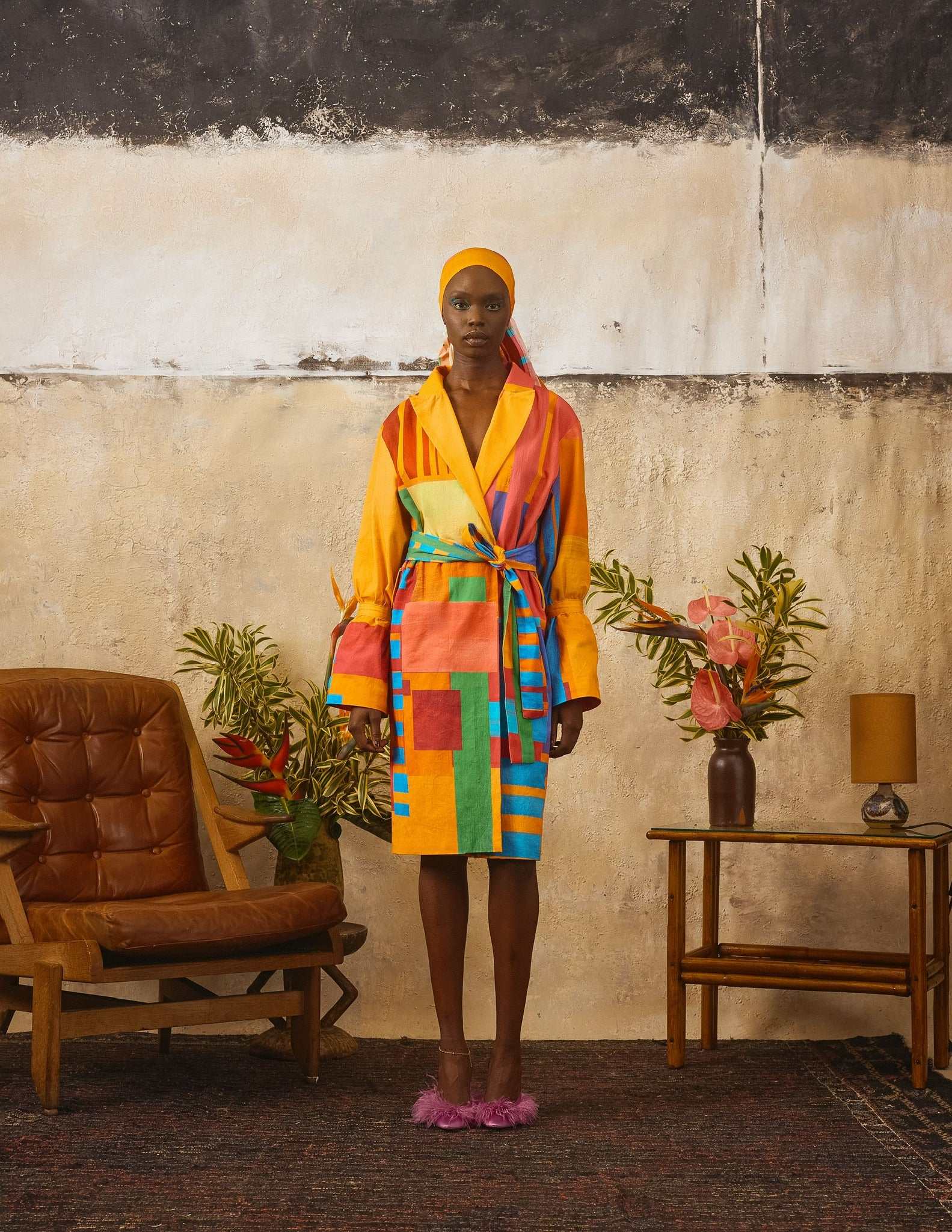 Patternmaster Ruesume Patternmaster Trench Coat – House of Aama