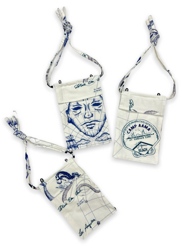 Olokun Kingdom Canvas Mini Bag-Sailor