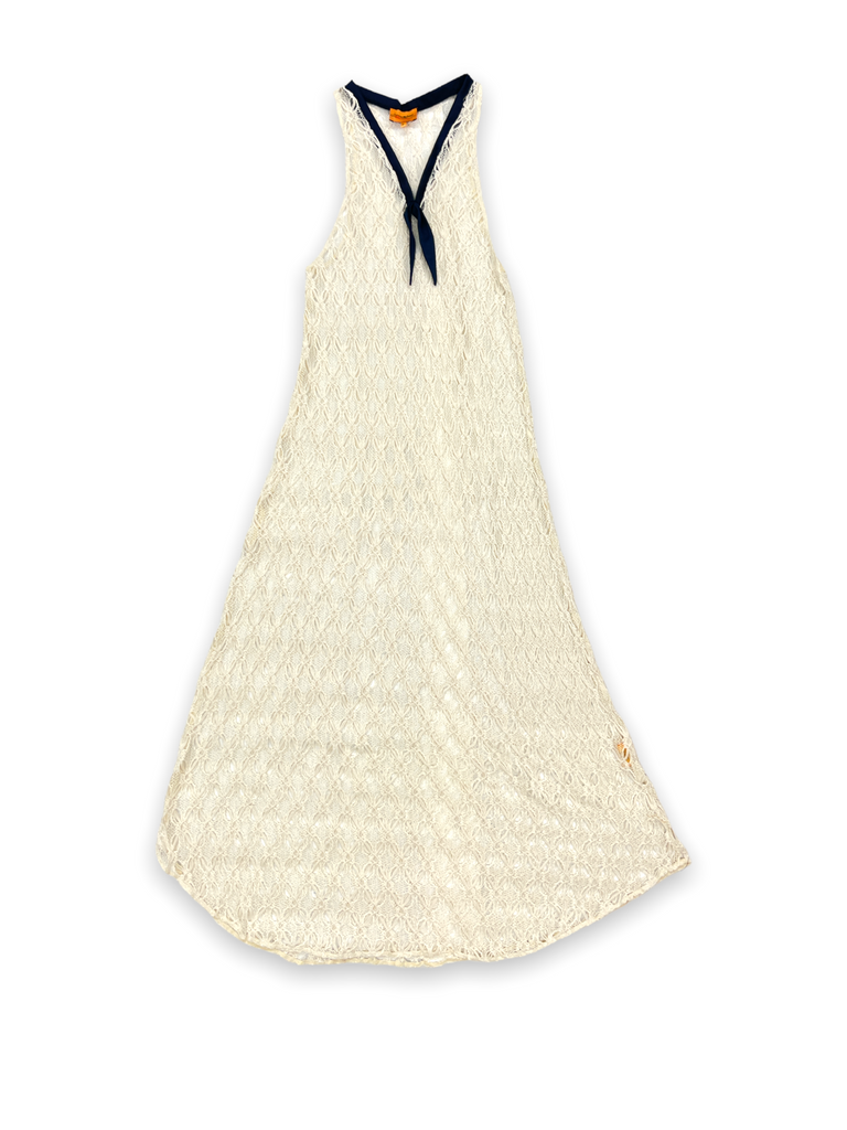 Crochet Maxi Dress-Alternative Lace Design