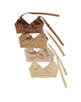 Golden Brown Nude Silk Halter Top