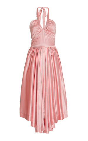 Debutante Silk Dress-Pink-Pre Order