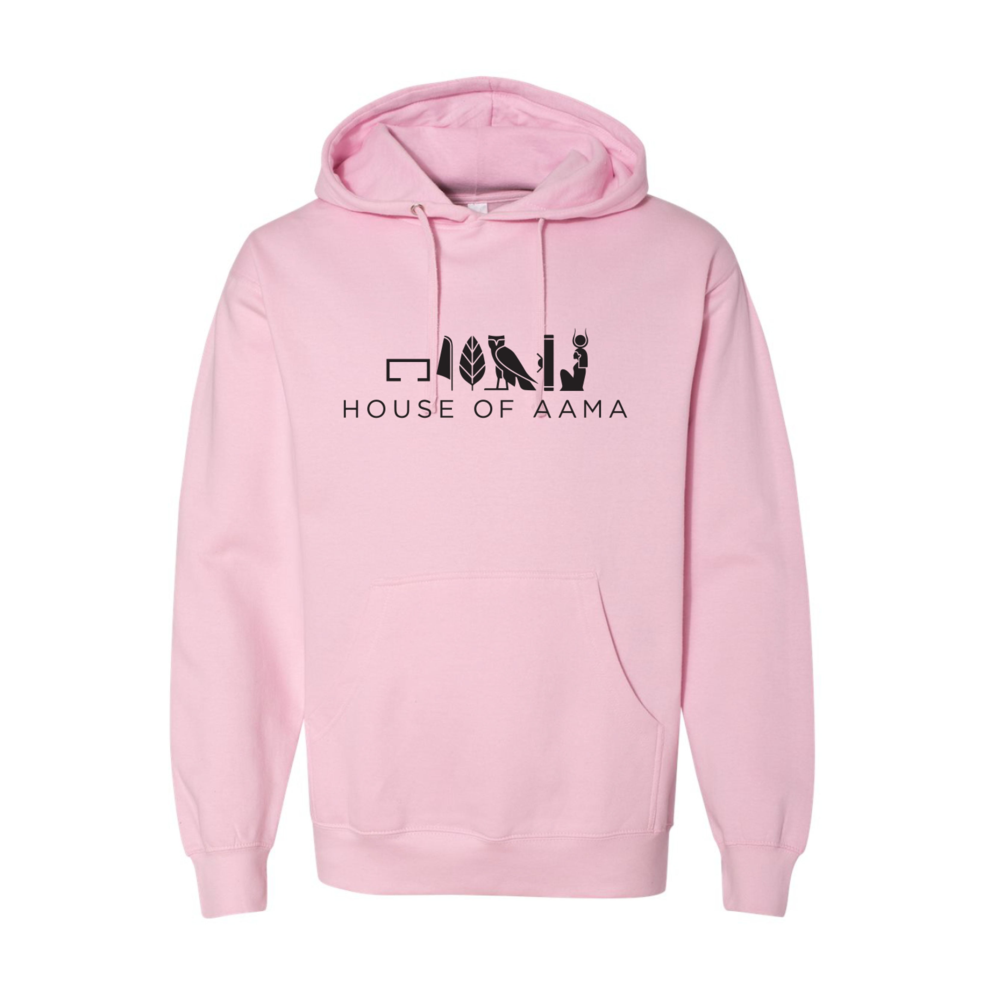 HOA Logo Pink Hoodie – House of Aama